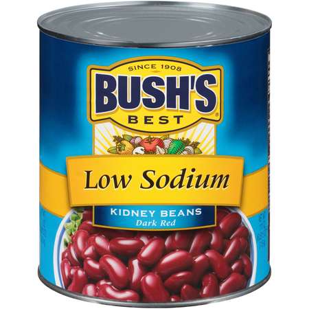 BUSHS BEST Bush's Best Low Sodium Dark Kidney Beans #10 Can, PK6 01745